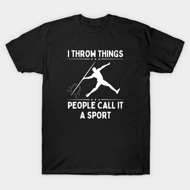 Javelin T-Shirt by footballomatic